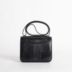 CONSTANCE 18 (MINI) LIZARD LEATHER NOIR (BLACK) WITH GOLD HARDWARE (GHW)