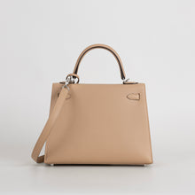 KELLY 25 EPSOM LEATHER CHAI WITH PALLADIUM HARDWARE (PHW)