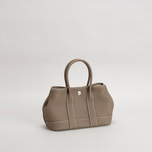 GARDEN PARTY (MINI) NEGONDA LEATHER ETOUPE WITH PALLADIUM HARDWARE (PHW)