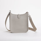 MINI EVELYNE (TPM) CLEMENCE LEATHER BETON WITH PALLADIUM HARDWARE (PHW)