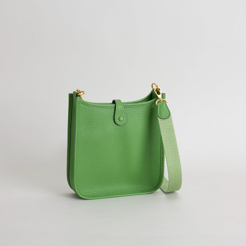 MINI EVELYNE (TPM) CLEMENCE LEATHER BAMBOO WITH GOLD HARDWARE (GHW)