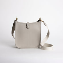 MINI EVELYNE (TPM) CLEMENCE LEATHER BETON WITH GOLD HARDWARE (GHW)