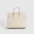 BIRKIN 25 (SELLIER SHAPE) EPSOM LEATHER CEAIE WITH PALLADIUM HARDWARE (PHW)