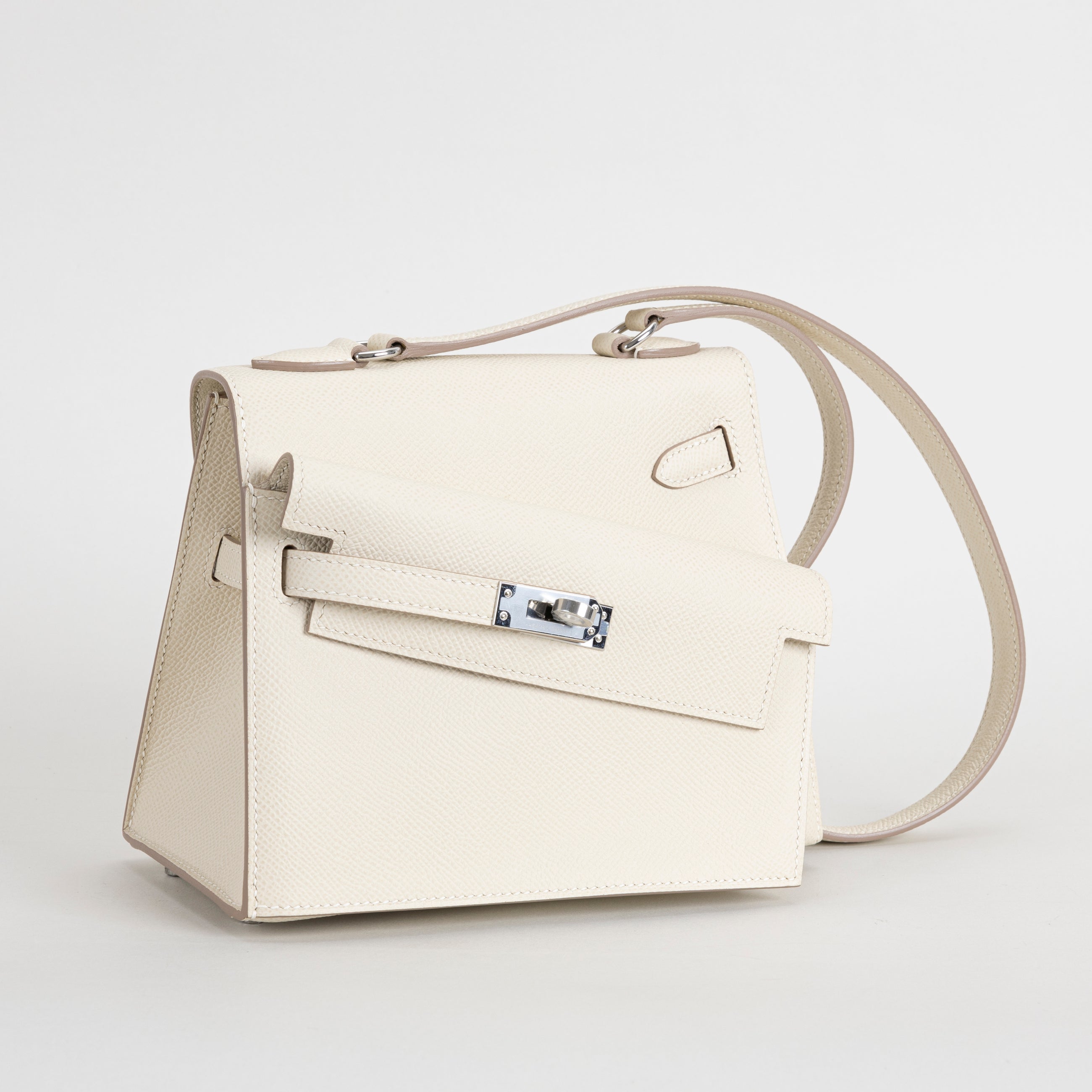 KELLY DESORDRE EPSOM LEATHER CRAIE WITH PALLADIUM HARDWARE (PHW)