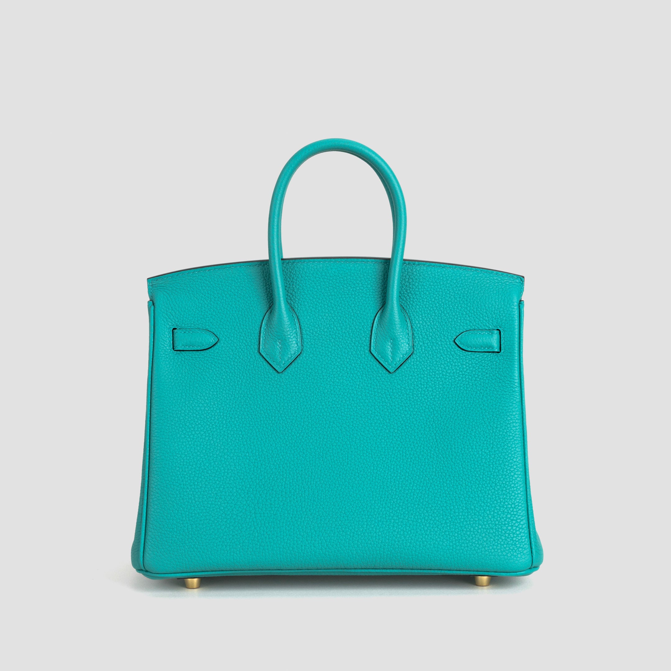 BIRKIN 25 TOGO LEATHER BLEU PAON WITH GOLD HARDWARE (GHW)