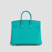 BIRKIN 25 TOGO LEATHER BLEU PAON WITH GOLD HARDWARE (GHW)