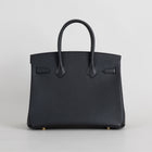 BIRKIN 30 EPSOM LEATHER NOIR (BLACK) WITH GOLD HARDWARE (GHW)