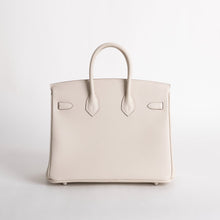BIRKIN 25 TOGO LEATHER CRAIE WITH PALLADIUM HARDWARE (PHW)