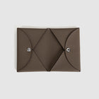 CALVI DUO EPSOM LEATHER ETOUPE WITH PALLADIUM HARDWARE (PHW)