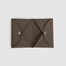 CALVI DUO EPSOM LEATHER ETOUPE WITH PALLADIUM HARDWARE (PHW)