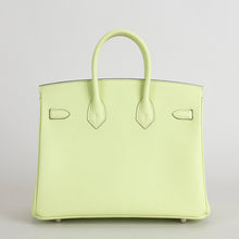 BIRKIN 25 TOGO LEATHER VERT ABSINTHE WITH PALLADIUM HARDWARE (PHW)