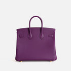 BIRKIN 25 EPSOM LEATHER ANEMONE WITH GOLD HARDWARE (GHW)