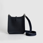 MINI EVELYNE (TPM) CLEMENCE LEATHER BLEU NUIT WITH PALLADIUM HARDWARE (PHW)