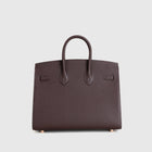 BIRKIN 25 (SELLIER SHAPE) EPSOM LEATHER ROUGE SELLIER WITH ROSE GOLD HARDWARE (RGHW)