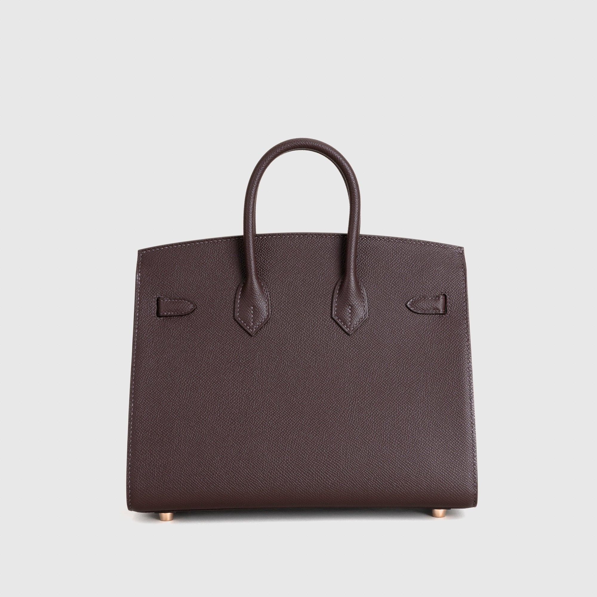 BIRKIN 25 (SELLIER SHAPE) EPSOM LEATHER ROUGE SELLIER WITH ROSE GOLD HARDWARE (RGHW)