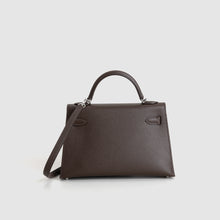 MINI KELLY II (20) EPSOM LEATHER EBENE WITH ELECTRUM HARDWARE (EHW)