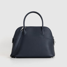 BOLIDE 31 CLEMENCE LEATHER BLEU NUIT WITH PALLADIUM HARDWARE (PHW)