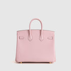 BIRKIN 25 CHEVRE LEATHER ROSE SAKURA WITH GOLD HARDWARE (GHW)