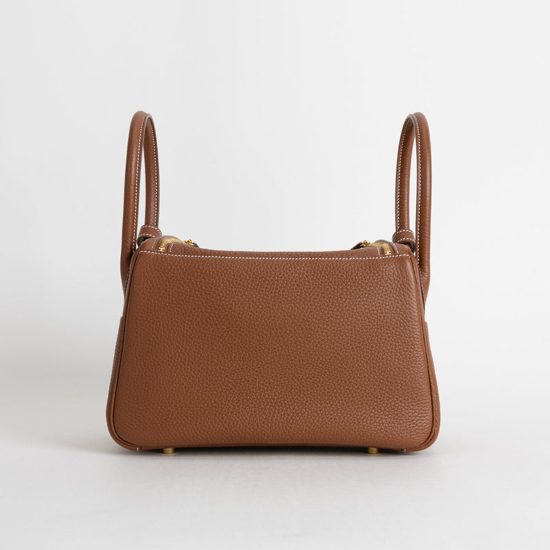 LINDY 26 CLEMENCE LEATHER GOLD WITH GOLD HARDWARE (GHW)