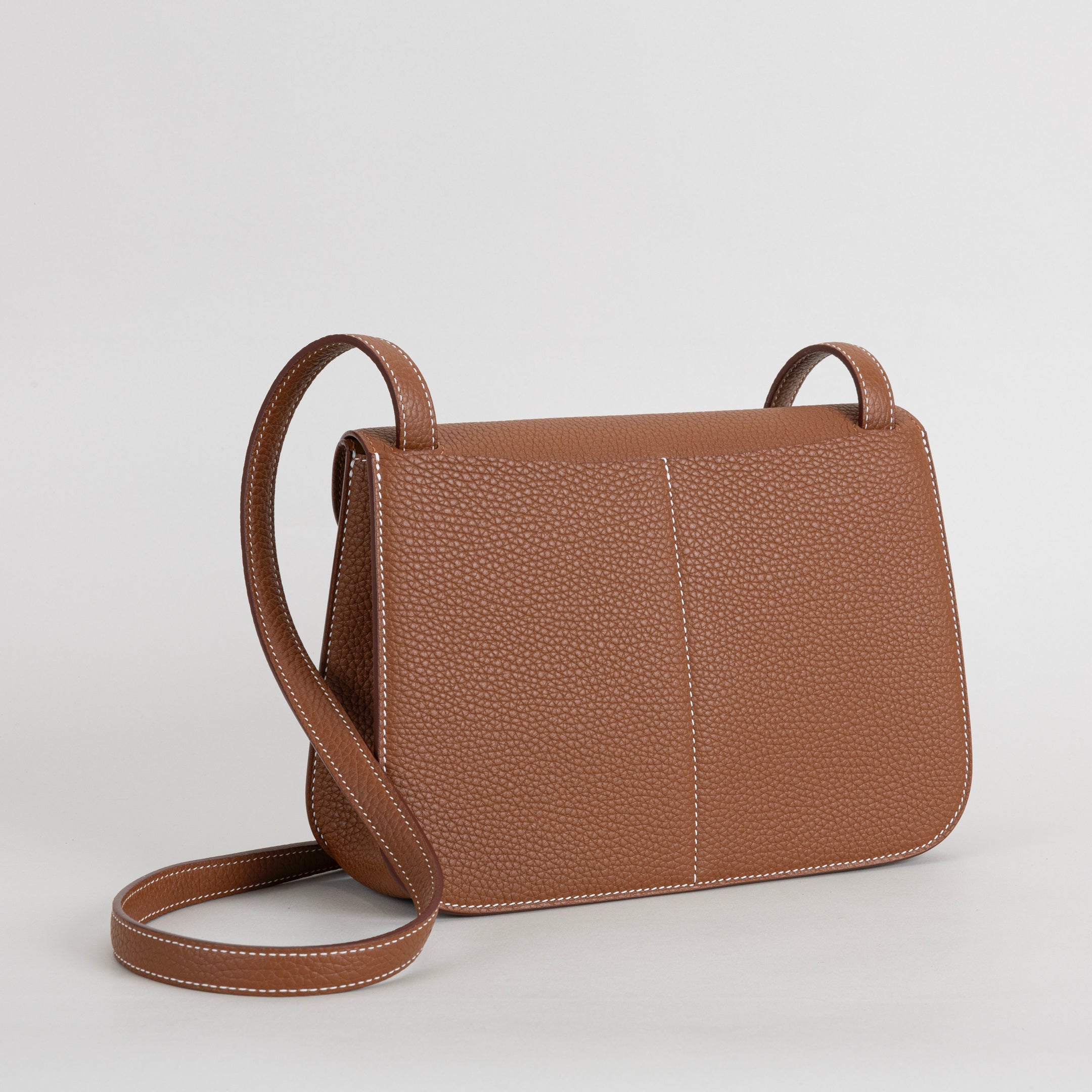 HALZAN 25 CLEMENCE LEATHER GOLD WITH GOLD HARDWARE (GHW)