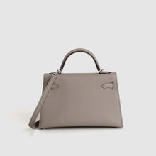 MINI KELLY II (20) EPSOM LEATHER GRIS ASPHALTE WITH PALLADIUM HARDWARE (PHW)