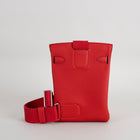 HAC A DOS TOGO LEATHER ROSE DE COEUR WITH PALLADIUM HARDWARE (PHW)