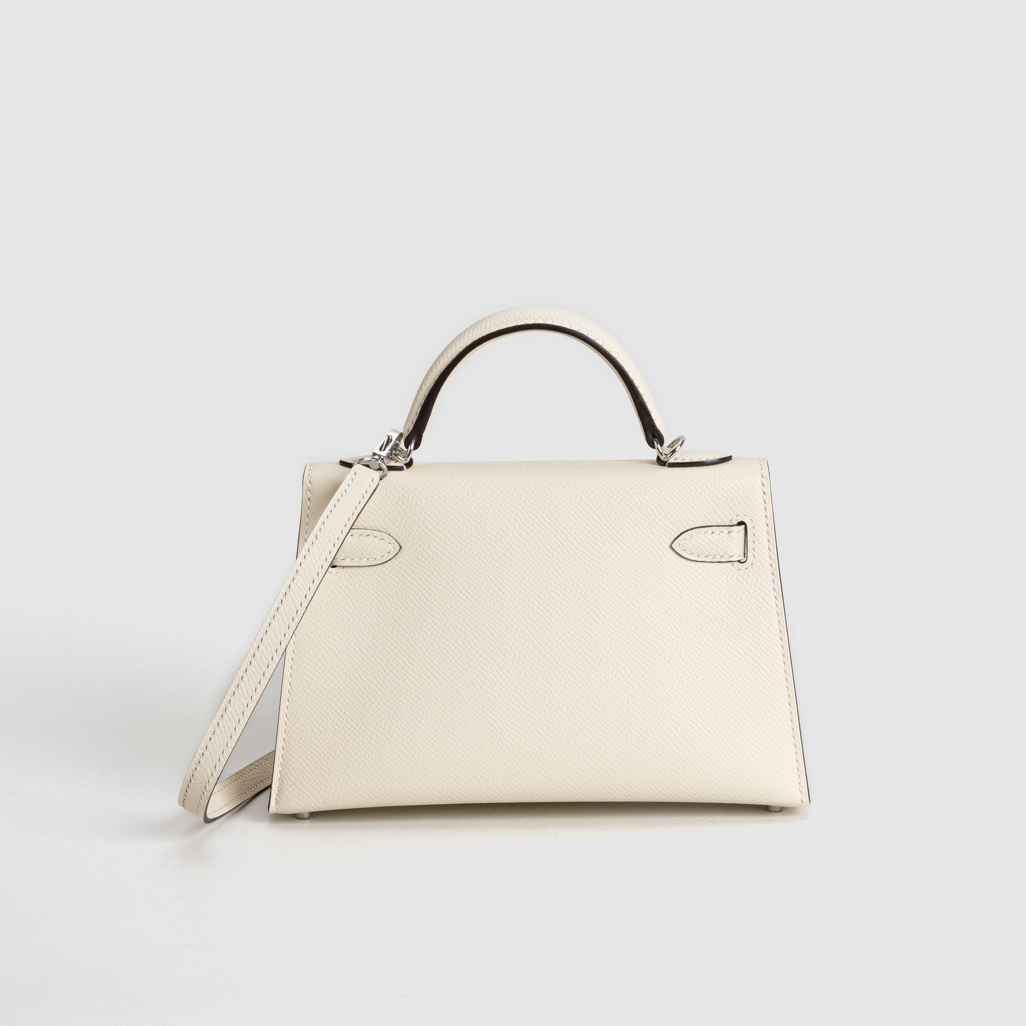 MINI KELLY II (20) EPSOM LEATHER NATA WITH PALLADIUM HARDWARE (PHW)