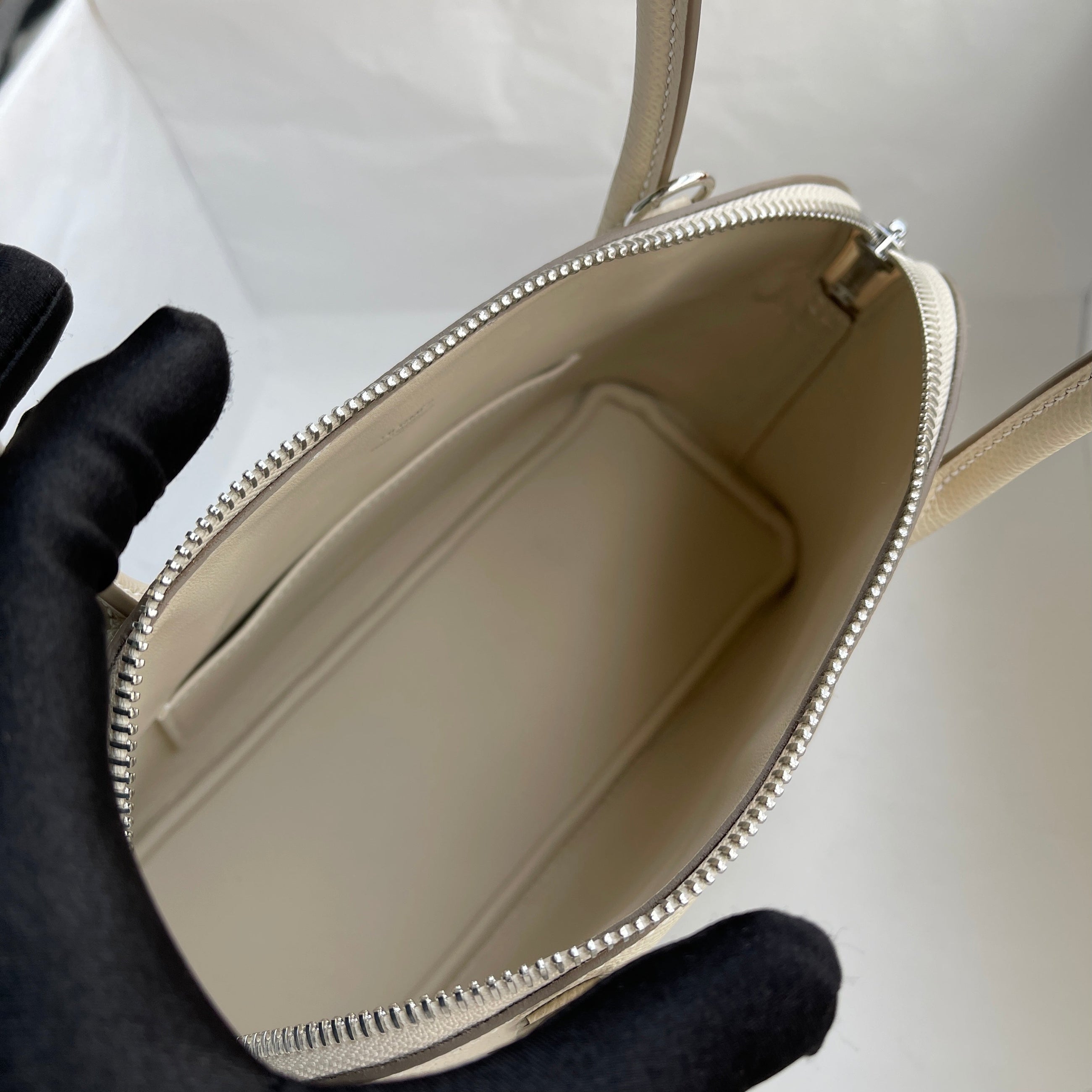 BOLIDE 27 EPSOM LEATHER CRAIE WITH PALLADIUM HARDWARE (PHW)