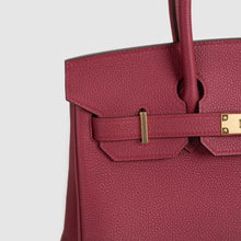 BIRKIN 30 TOGO LEATHER ROUGE GRENAT WITH GOLD HARDWARE (GHW)