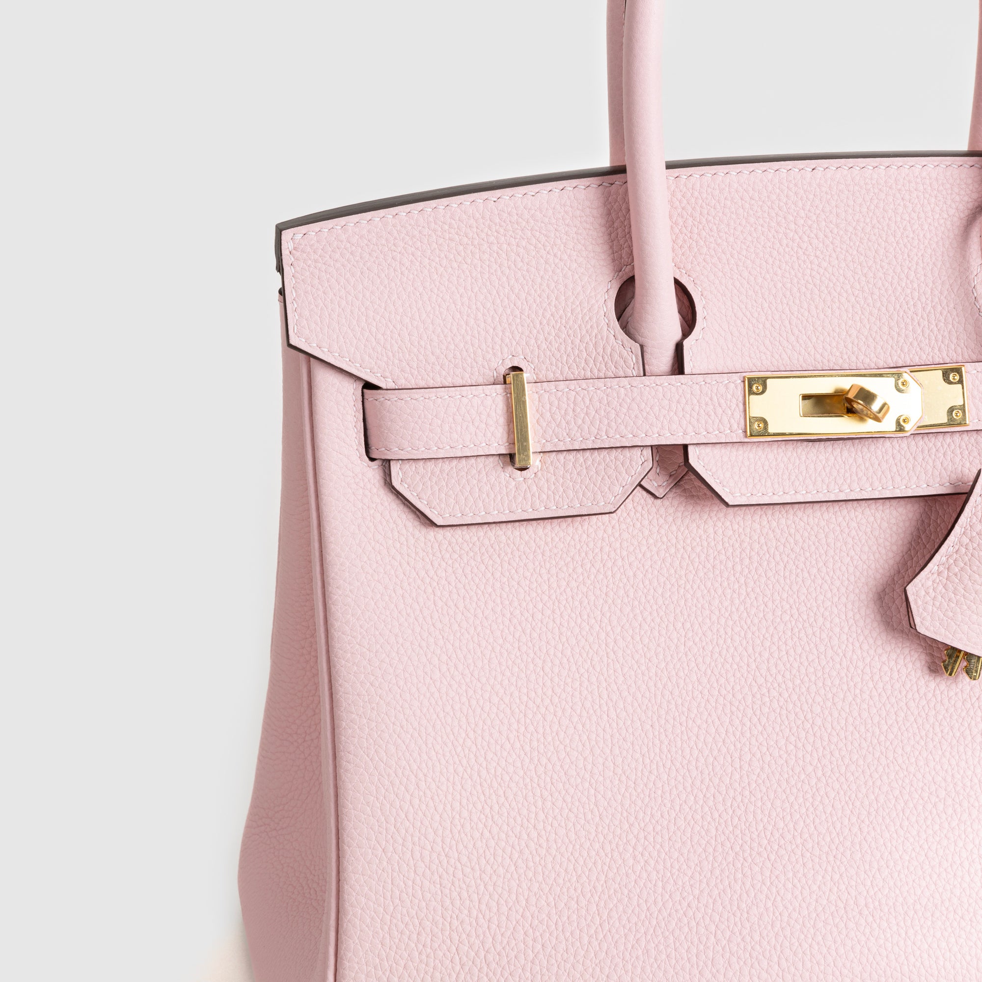 BIRKIN 30 TOGO LEATHER ROSE SAKURA WITH GOLD HARDWARE (GHW)