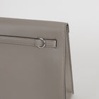 KELLY DANSE EVERCOLOR LEATHER GRIS ASPHALTE WITH PALLADIUM HARDWARE (PHW)