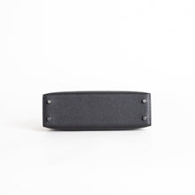 MINI KELLY II (20) EPSOM LEATHER NOIR (BLACK) WITH PALLADIUM HARDWARE (PHW)