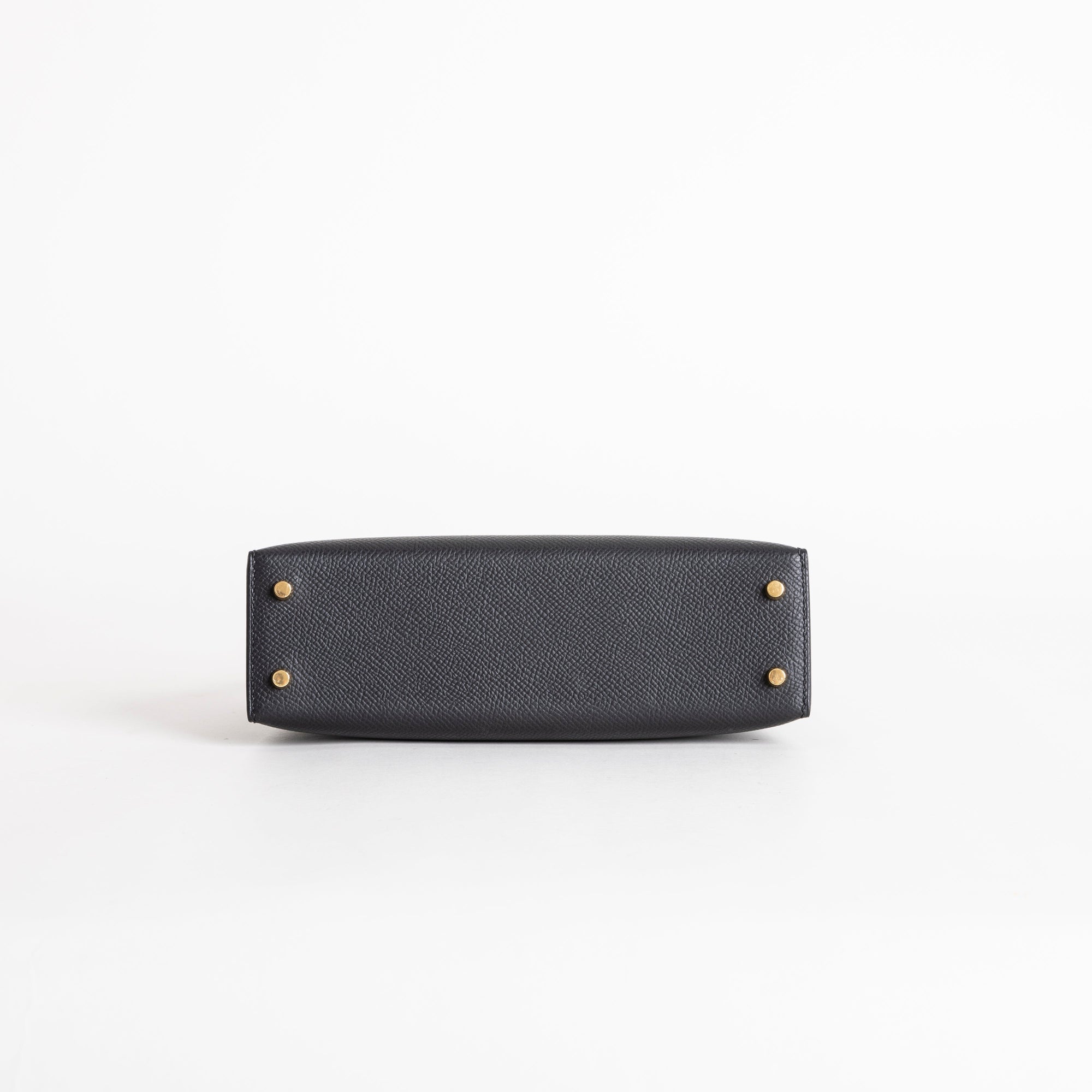 MINI KELLY II (20) EPSOM LEATHER NOIR (BLACK) WITH GOLD HARDWARE (GHW)