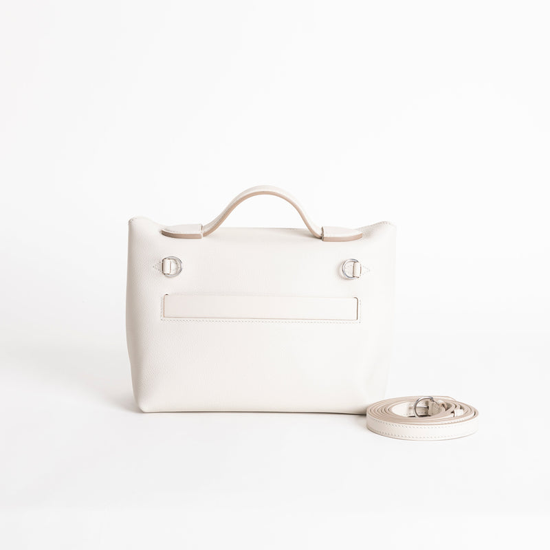 24/24 (MINI) EVERCOLOR & SWIFT LEATHER BETON WITH PALLADIUM HARDWARE (PHW)