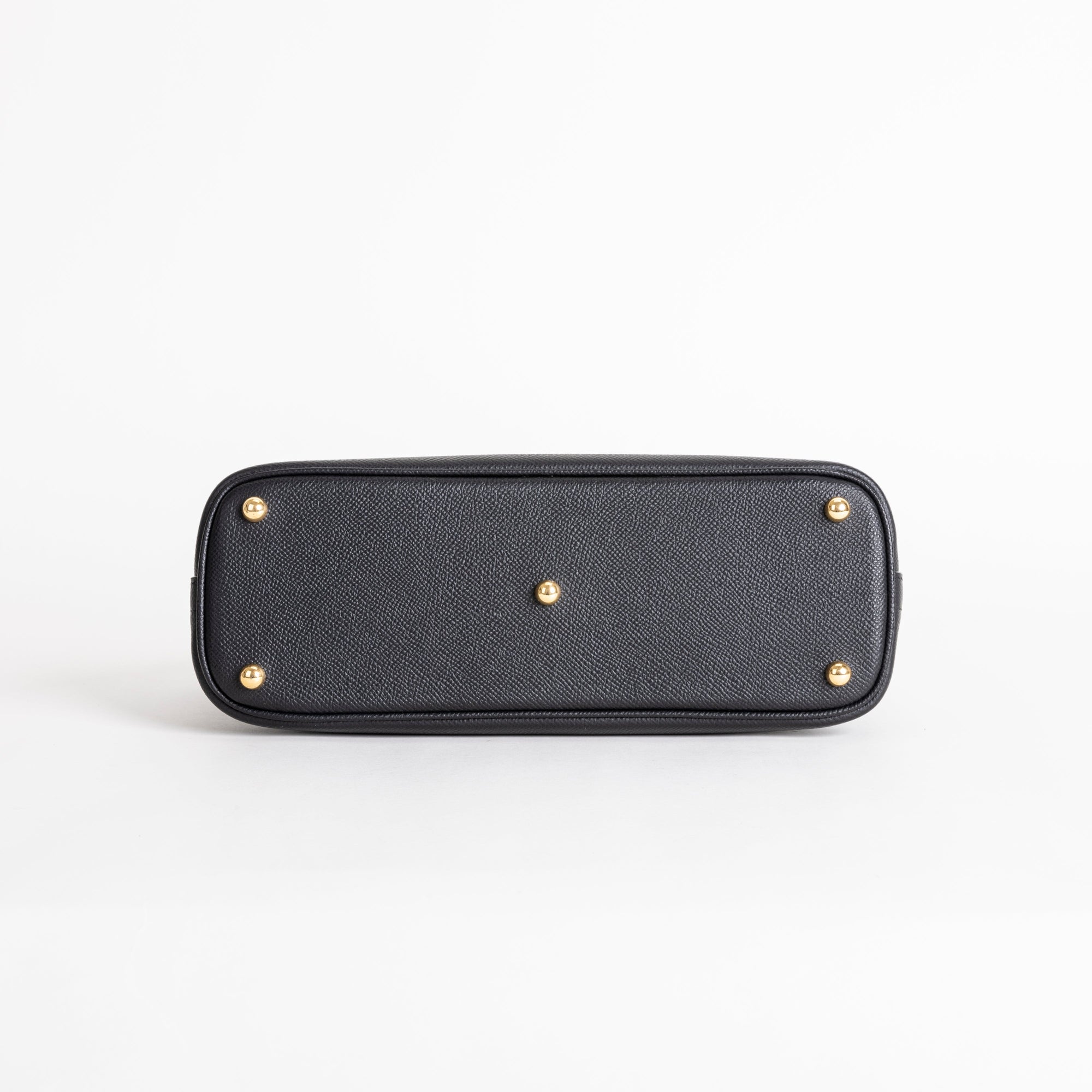BOLIDE 27 EPSOM LEATHER NOIR (BLACK) WITH GOLD HARDWARE (GHW)