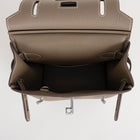 HAC A DOS TOGO LEATHER ETOUPE WITH PALLADIUM HARDWARE (PHW)