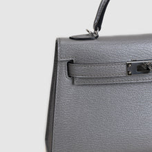 MINI KELLY II (20) CHAMKILLIGHT CHÈVRE LEATHER GRIS ARGENTE WITH PALLADIUM HARDWARE (PHW)