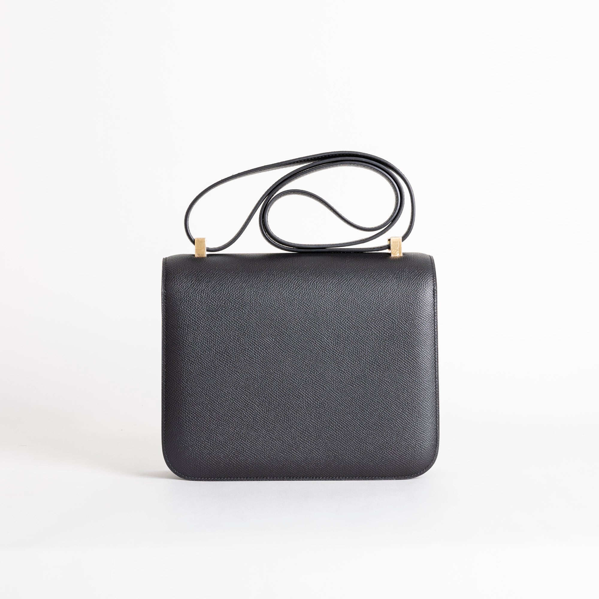 CONSTANCE 24 EPSOM LEATHER NOIR (BLACK) WITH GOLD HARDWARE (GHW)