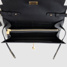 KELLY TO GO EPSOM LEATHER NOIR (BLACK) WITH GOLD HARDWARE (GHW)