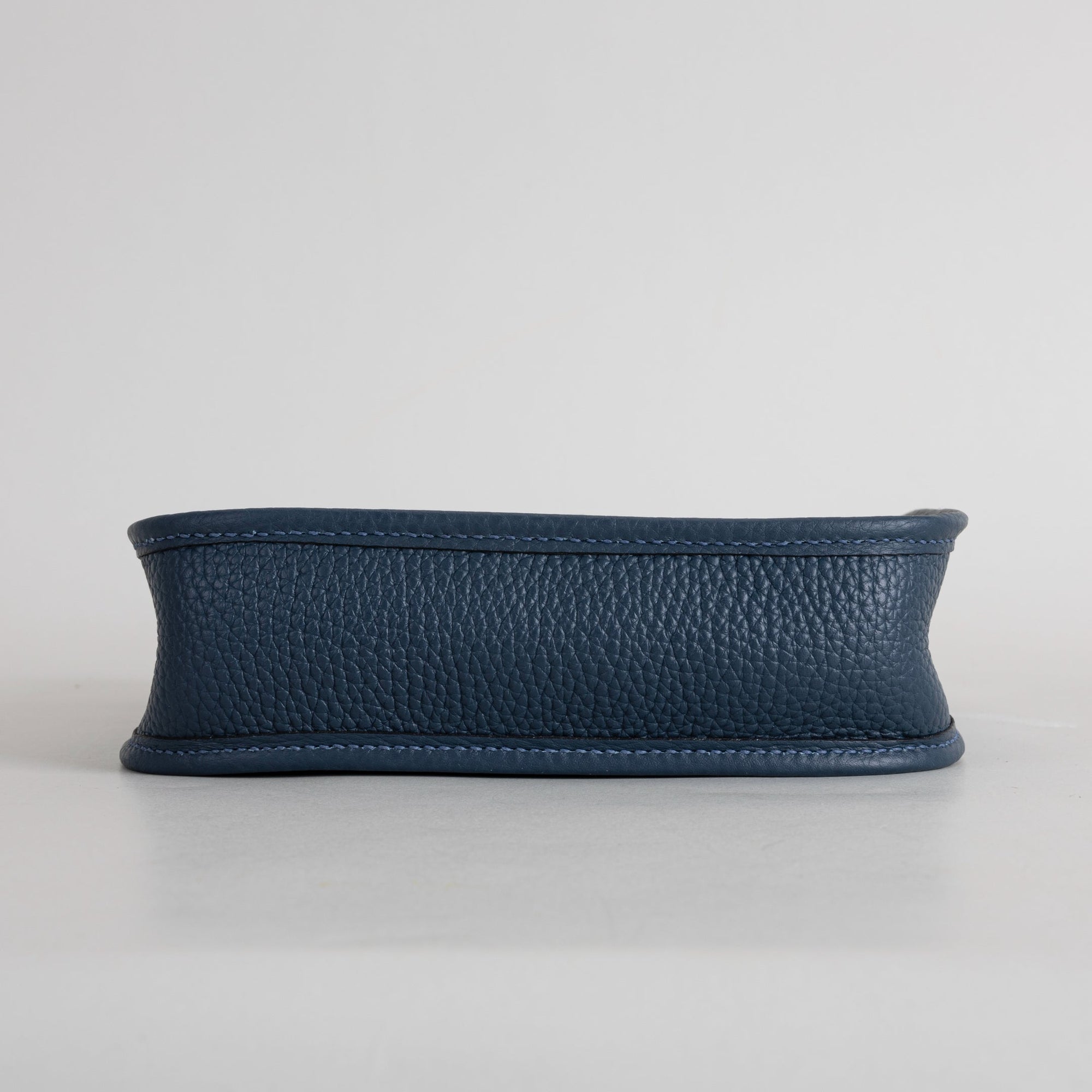 MINI EVELYNE (TPM) CLEMENCE LEATHER BLEU SAPHIRE WITH GOLD HARDWARE (GHW)