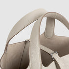 PICOTIN 18 LOCK CLEMENCE LEATHER CRAIE WITH PALLADIUM HARDWARE (PHW)