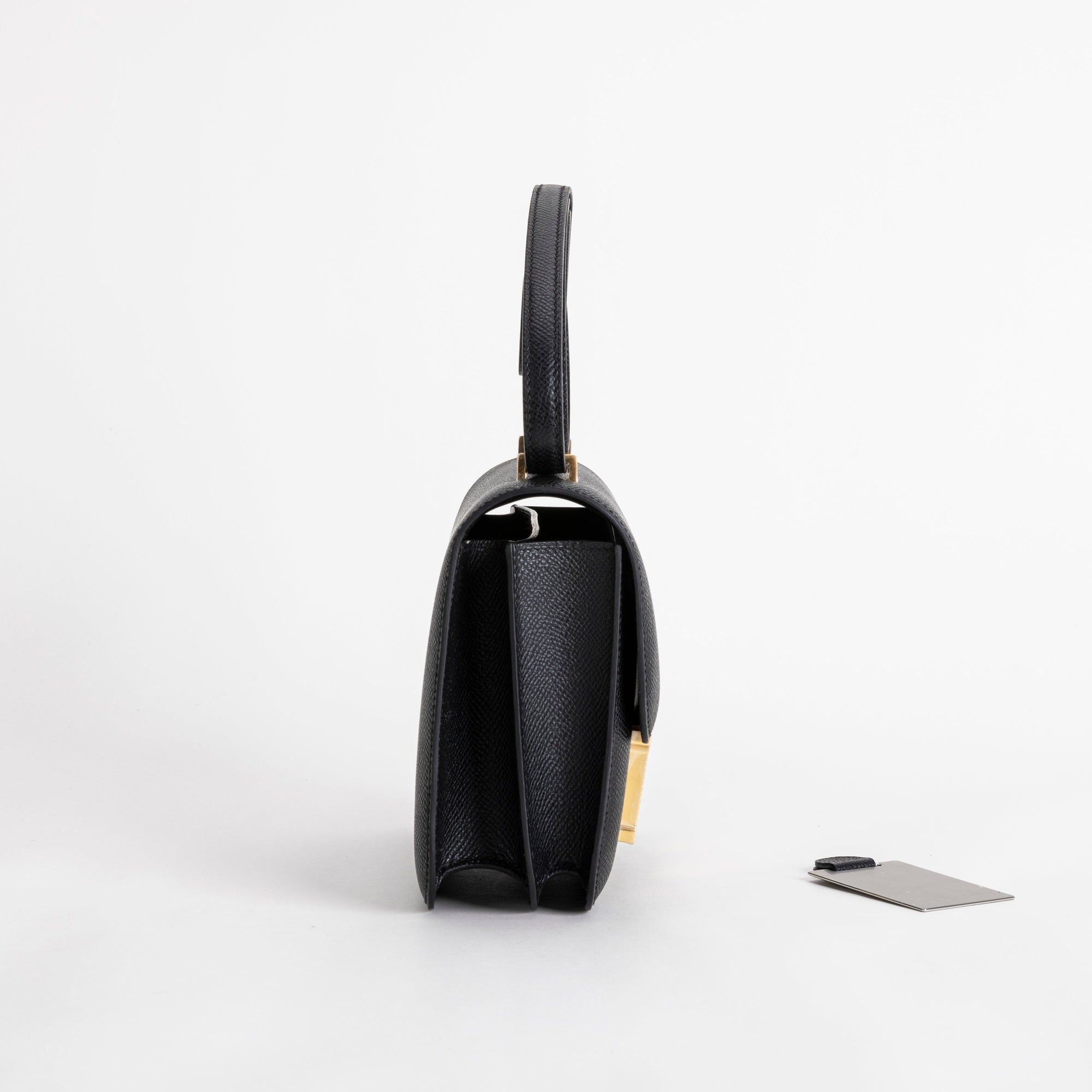 CONSTANCE 18 (MINI) EPSOM LEATHER NOIR (BLACK) WITH GOLD HARDWARE (GHW)