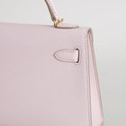 MINI KELLY II (20) CHEVRE LEATHER ROSE DARLING WITH GOLD HARDWARE (GHW)