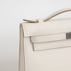 KELLY POCHETTE SWIFT LEATHER CRAIE WITH PALLADIUM HARDWARE (PHW)