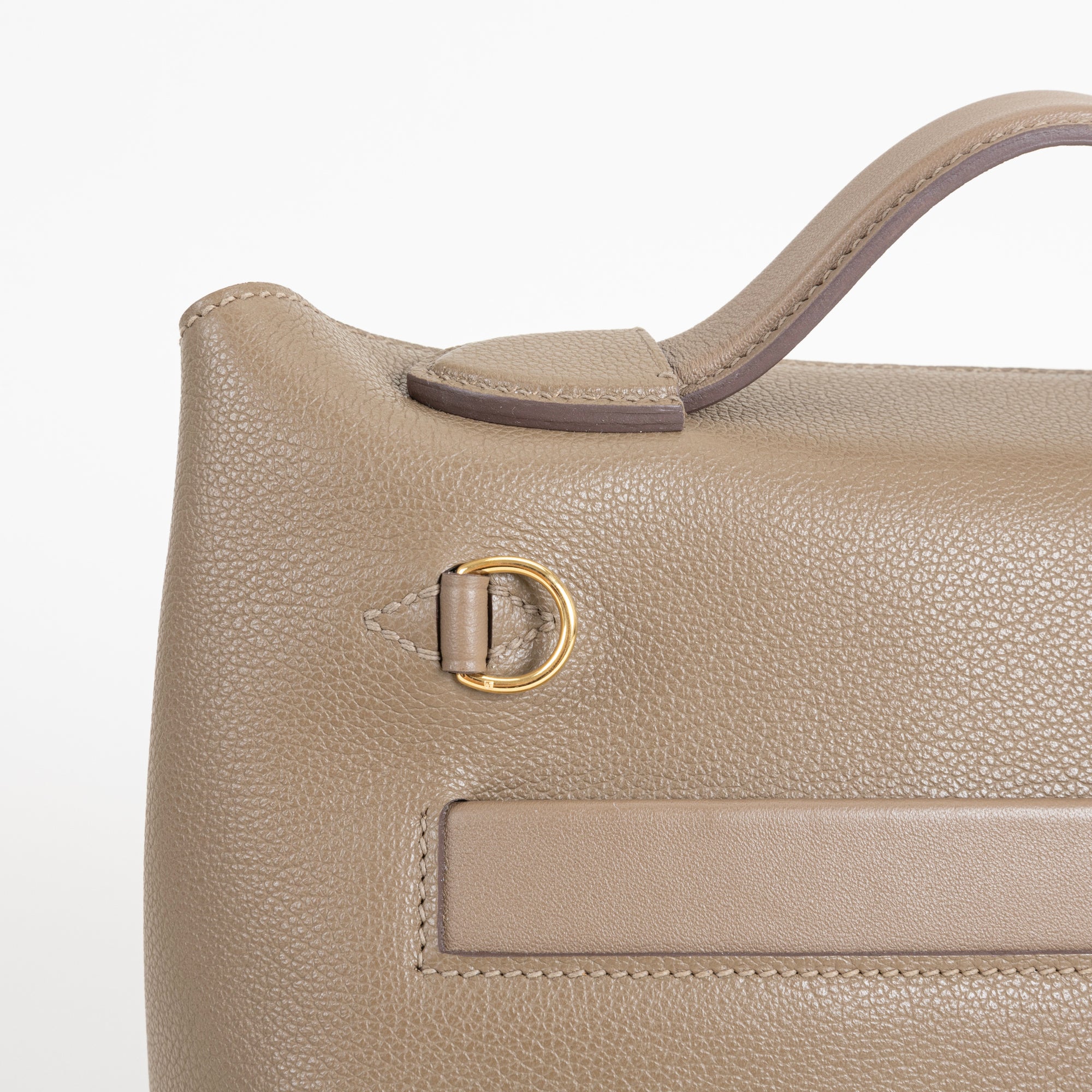 24/24 (MINI) EVERCOLOR & SWIFT LEATHER BEIGE DE WEIMAR WITH GOLD HARDWARE (GHW)