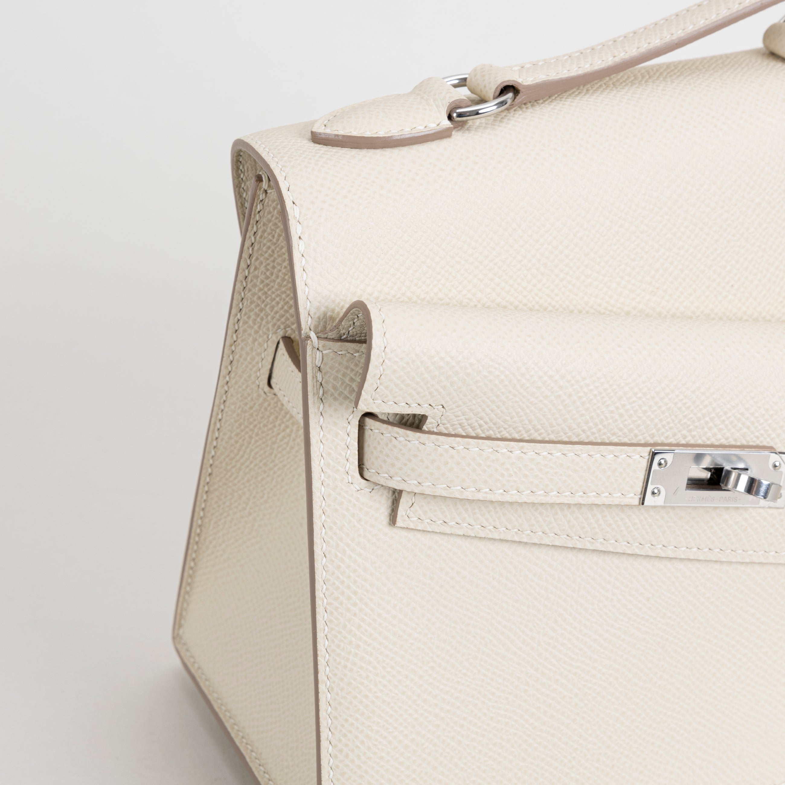 KELLY DESORDRE EPSOM LEATHER CRAIE WITH PALLADIUM HARDWARE (PHW)