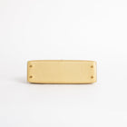 MINI KELLY II (20) CHEVRE LEATHER METALLIC DORE WITH GOLD HARDWARE (GHW)