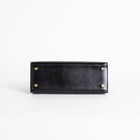 KELLY 25 BLACK BOX CALF LEATHER WITH GOLD HARDWARE (GHW)