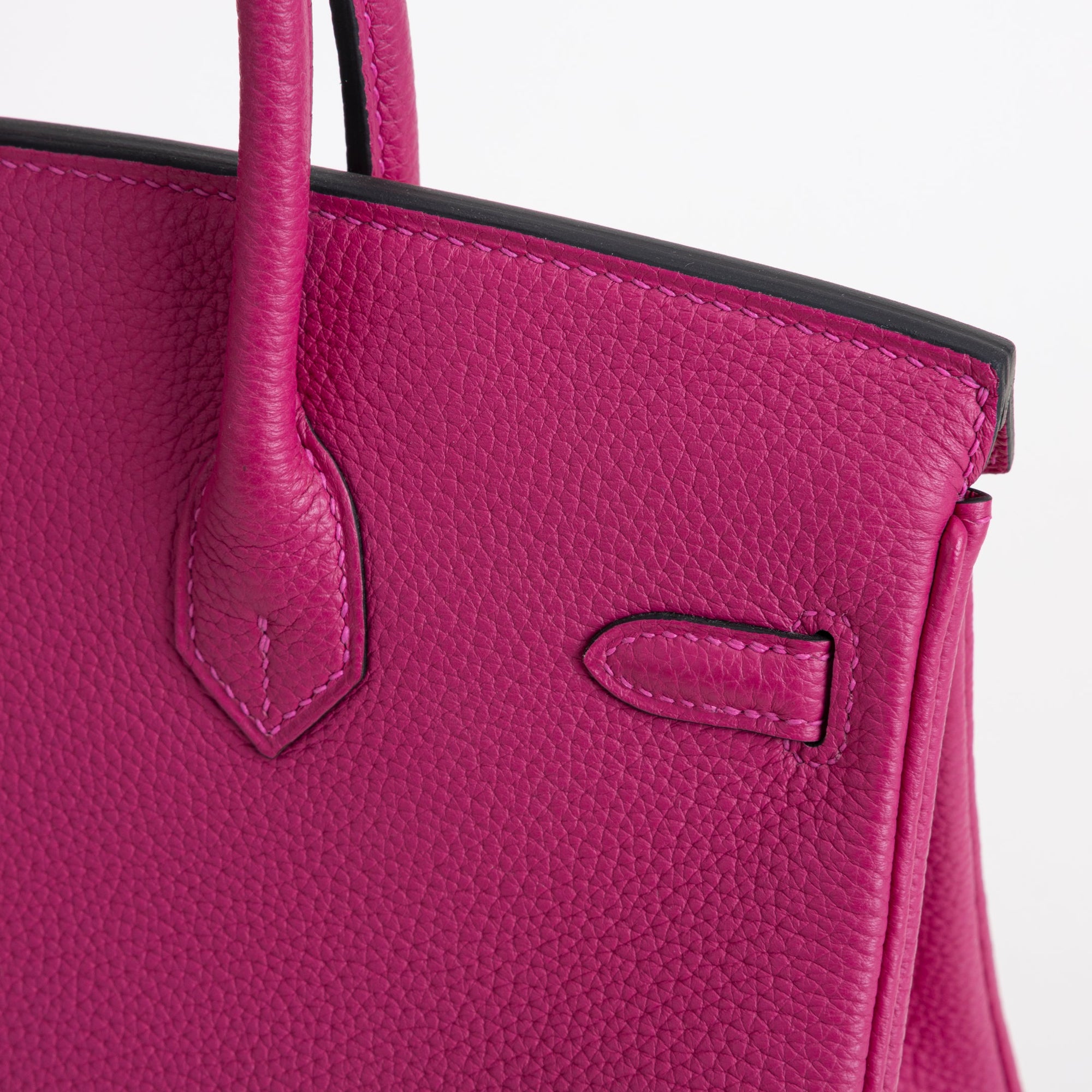 BIRKIN 25 TOGO LEATHER ROSE FUCHSIA WITH GOLD HARDWARE (GHW)