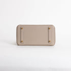 BIRKIN 25 TOGO LEATHER TRENCH WITH GOLD HARDWARE (GHW)